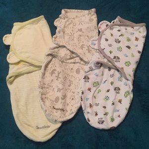 Swaddles x3
